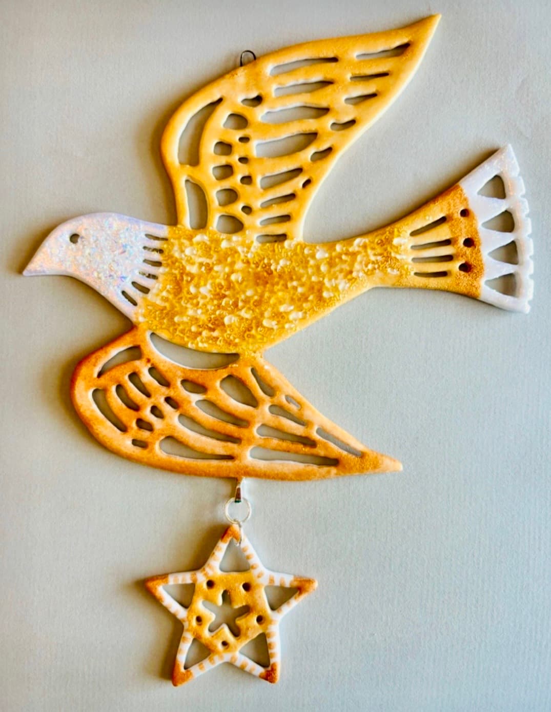 An Introduction to Modeling Glass, Filigree Hanging Bird with Star, Branches with Birds project