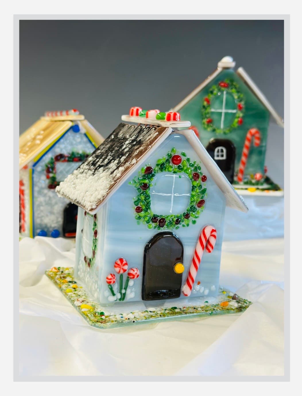 Fused Gingerbread House PM