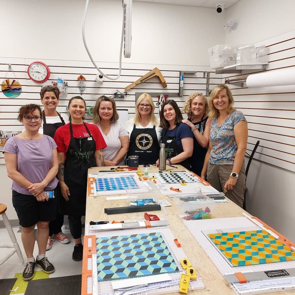 RAGS members at a class